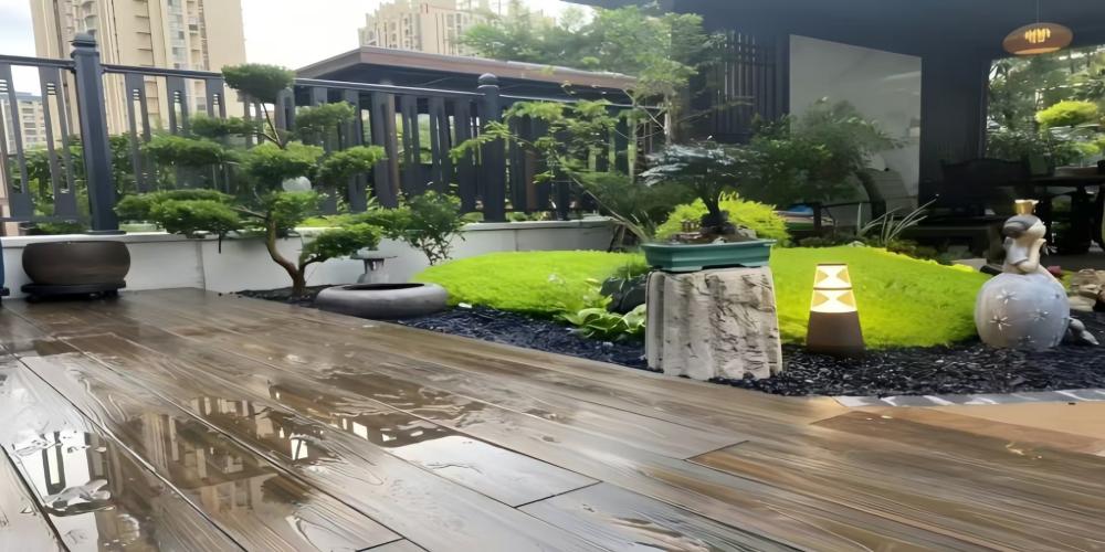 WPC decking waterproof