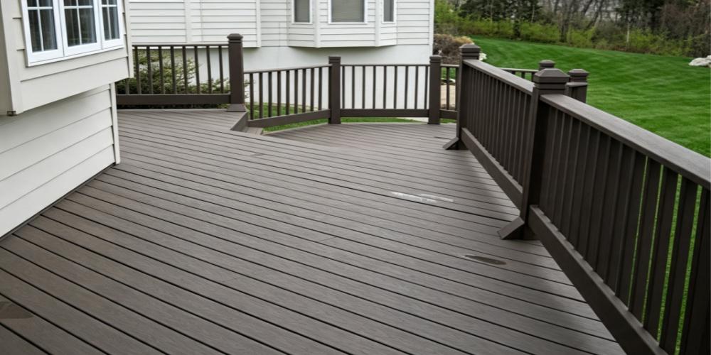 WPC flooring for garden